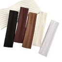 Bentiță elastică din material 20 × 4,5 cm Bentiță subțire și elastică pentru păr Accesoriu confortabil pentru sport și uz cotidian 3