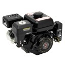 Benzínový Motor 4-taktní 7,5 HP 210 ccm OHV Vzduchové Chlazení Ruční i Elektrický Start 39,9 x 25,4 x 32,8 cm Černý Motokáry a Generátory 3