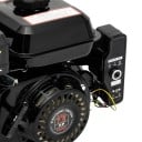 Benzínový Motor 4-taktní 7,5 HP 210 ccm OHV Vzduchové Chlazení Ruční i Elektrický Start 39,9 x 25,4 x 32,8 cm Černý Motokáry a Generátory 8