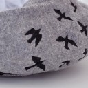 Béret de Inverno Feminino com Pássaros J2451 3