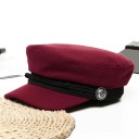 Béret féminin avec visière 2