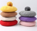 Béret infantil com pompom 1