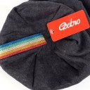 Berretto con striscia arcobaleno per uomini e donne Berretto monocolore e ampio in cotone e poliestere Per primavera e autunno 12