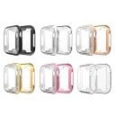Beschermende TPU hoes voor Apple Watch 42 mm, zachte schaal hoes, schermbescherming voor Apple Watch Series 1, 2, 3, accessoires 6