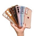 Beschermhoes voor Samsung Galaxy S22 Ultra met hart 4