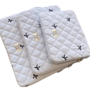 Beschermhoes voor tablet 15,6 inch Zachte textiele hoes met rits Kleurrijke hoes voor laptop en elektronica Reis hoes voor apparaten 8