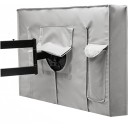 Beschermhoes voor TV voor 46–48 inch scherm Stofbescherming met achterkleppen Gesloten bodem en zak voor afstandsbediening 2