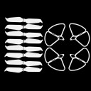 Beskyttelsesbuer og propeller DJI Phantom 4 Pro 8 stk. hvid