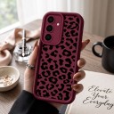 Beskyttelsescover til Samsung Galaxy A26 5G med leopardmønster Silikone og holdbart Fleksibelt Rammekant omkring kameraet Dækkede knapper Til 6
