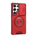 Beskyttelsescover til Samsung Galaxy S25 Edge Skydedæksel til kamera Rundt stativ Understøttelse af magnetisk opladning Etui 8