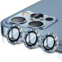 Beskyttelsesglas til bagkameraet til iPhone 14 Pro / 14 Pro Max, ramme med rhinsten 2