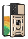 Beskyttende cover med magnet, stativ og linsedæksel til Samsung Galaxy S23 Plus 10