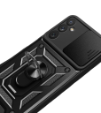 Beskyttende cover med magnet, stativ og linsedæksel til Samsung Galaxy S23 Plus 2