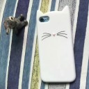 Beskyttende cover til iPhone med 3D-kat J2927 8