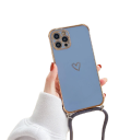 Beskyttende etui med halsrem til iPhone 15 Pro Max 8