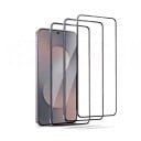 Beskyttende Hærdet Glas til Samsung Galaxy A24 4G Pakke med 4 stk Slidstærk mod Ridser Klar med Sort Ramme Nem Installation på Skærm 1