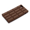 Beskyttende silikone cover til iPhone - Chokolade 6