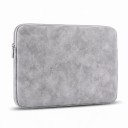 Beskytter til bærbar computer 12 til 13,3 tommer i kunstlæder med dobbelt lynlås 33,5 x 24 x 2,2 cm Vandafvisende Til MacBook Air og Pro 2