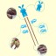 Bețișoare de antrenament pentru iepuraș pentru copii 2