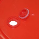 Beverino in plastica per polli e pollame 4L con valvola di scarico Beverino sospeso e da terra per polli Beverino resistente per acqua Contenitore 2
