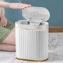 Bewegingssensor afvalbak IPX5 waterdicht 7 l witte prullenbak voor badkamer slaapkamer kantoor 2