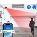 Bezdrátová IP kamera 3MP s objektivem 3,6 mm, WiFi 2,4 GHz, kovové tělo IP66, noční vidění, detekce pohybu a osob, bílá, venkovní kamera 8