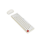 Bezdrátová klávesnice a myš MOFII 68 kláves kompaktní sada vícebarevné provedení pro kancelář domácnost notebook PC 1