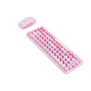 Bezdrátová klávesnice a myš MOFII 68 kláves kompaktní sada vícebarevné provedení pro kancelář domácnost notebook PC 7