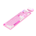 Bezdrátová klávesnice a myš Shipadoo 2,4G sada 44x13 cm + 10,6x6,7x3,6 cm ABS vícebarevné provedení pro PC notebook 3