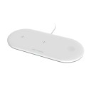 Bezdrátová nabíječka 3v1 pro telefon i hodinky Apple Watch a sluchátka AirPods Tři nabíjecí místa Maximální výkon 10 W Tloušťka 0,8 cm 1