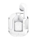 Bezdrátová sluchátka Bluetooth 5.3 s LED displejem a ENC potlačením hluku 6 mm měniče dotykové ovládání do uší na sport a hry 4