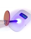 Bezdrátové LED vytvrzovací světlo pro stomatologii 1200–1500 mW/cm² Přenosný zubní polymerační přístroj EU zástrčka 110–240V 2