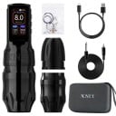 Bezdrátové tetovací pero XNET Titan Max s jednou baterií coreless motor zdvih 4,0 mm 2400 mAh hliník pro tetování a make-up 2