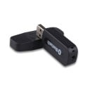 Bezdrátový Bluetooth 3.0 adaptér se zdířkou 3,5 mm jack Napájení 5 V z USB portu Dosah 10 m Propojovací kabel 3,5 mm jack v balení 3