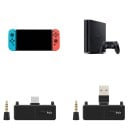 Bezdrátový bluetooth 5.0 vysílač zvuku s mikrofonem pro herní konzole Konektor USB-C Adaptér na USB Dosah 10 m Rozměry 4,7 x 2,6 x 0,8 cm 2
