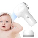 Bezdrátový dětský fén mini pro kojence a děti dobíjecí tichý 60 W s jemným teplem bílý na sušení vlasů i osušení celého těla 2