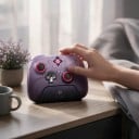 Bezdrátový herní ovladač 8BitDo Ultimate 2 Evernight Bluetooth i kabelové připojení 14,7 x 10,3 x 6,1 cm Fialový Pro PC a Android 5