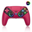 Bezdrátový herní ovladač pro PS5/PC RGB podsvícení vibrační funkce programovatelná tlačítka 3,5 mm konektor 3