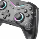 Bezdrátový herní ovladač s RGB podsvícením a vibracemi s programovatelnými tlačítky a baterií 600 mAh černý pro Switch 2 PC iOS a Android 3