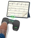 Bezdrátový pedál 17 x 11 x 2,6 cm BT 5.1 Tichý pedál s LED světly 10 režimů Ovládání multimédií a přepínání stran Vestavěná dobíjecí baterie 2