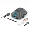 Bezdrátový robotický čistič bazénů C2 Baterie 4500 mAh Výdrž 210 min Filtr 180 µm Samoparkování Černý Pro nadzemní i zapuštěné bazény 2