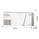 Bezdrátový ruční vysavač 20000Pa 7,4V 3000mAh 350ml 30min Výkonný tichý čistič s USB nabíjením 5V 2A Zlatý Přenosný vysavač s příslušenstvím 6