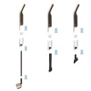 Bezdrátový ruční vysavač 20000Pa 7,4V 3000mAh 350ml 30min Výkonný tichý čistič s USB nabíjením 5V 2A Zlatý Přenosný vysavač s příslušenstvím 7