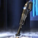Bezdrátový ruční vysavač do auta NYNY 120 W Mokré i suché vysávání Nádoba na prach 0,5 l Nabíjení přes USB Černý Pro auto i domácnost 6
