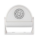 Bezdrátový zvonek s PIR senzorem pohybu, hlasitost 90 dB, dosah 2–6 m, 32 melodií, bílý, pro obchody, kanceláře a domácnosti 2