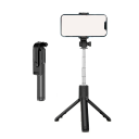 Bezdrôtová Bluetooth selfie tyč 190–813 mm Mini statív s diaľkovým ovládaním Držiak na telefón pre cesty Ľahký skladací stojan monopod 5