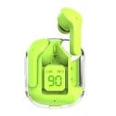 Bezdrôtové slúchadlá Bluetooth 5.3 s LED displejom a ENC potlačením hluku 6 mm meniče dotykové ovládanie do uší na šport a hry 5