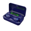 Bezdrôtové slúchadlá do uší na hudbu a hovory Bluetooth 5.0 Nabíjací box 2200 mAh s displejom Ovládanie hlasitosti a prehrávania 4