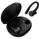 Bezdrôtové slúchadlá za ucho so špunty a mikrofónom Bluetooth 5.0 s dosahom 10 m Ovládanie hudby a hovorov Box na uloženie slúchadiel 4