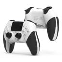 Bezdrôtový Bluetooth ovládač pre PS4 PS4 Pro a PS4 Slim i PC s výdržou 8–10 hodín a dotykovým panelom v bielo-čiernom prevedení 5
